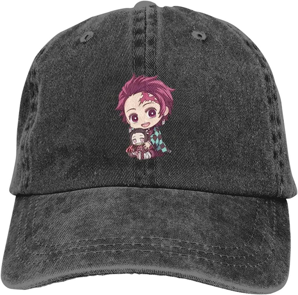 Japan Anime Hat for Adult Adjustable Baseball Cap Low Profile Washed Cotton Demin Caps for Unisex Women Dad Hats Snapback Cap