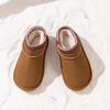 Winter New Warm Children's Shoes Children's Snow Boots Plush Thickened Anti Slip Baby Shoes Short Sleeve Snow Cotton Shoes