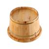 Holzfußbad-Eimer, Hinoki-Holz-Fußbadewanne, Dicker Fußbad-Eimer, Einfach zu bedienen, für den Heimgebrauch (26cm Hoch x 36cm Durchmesser)