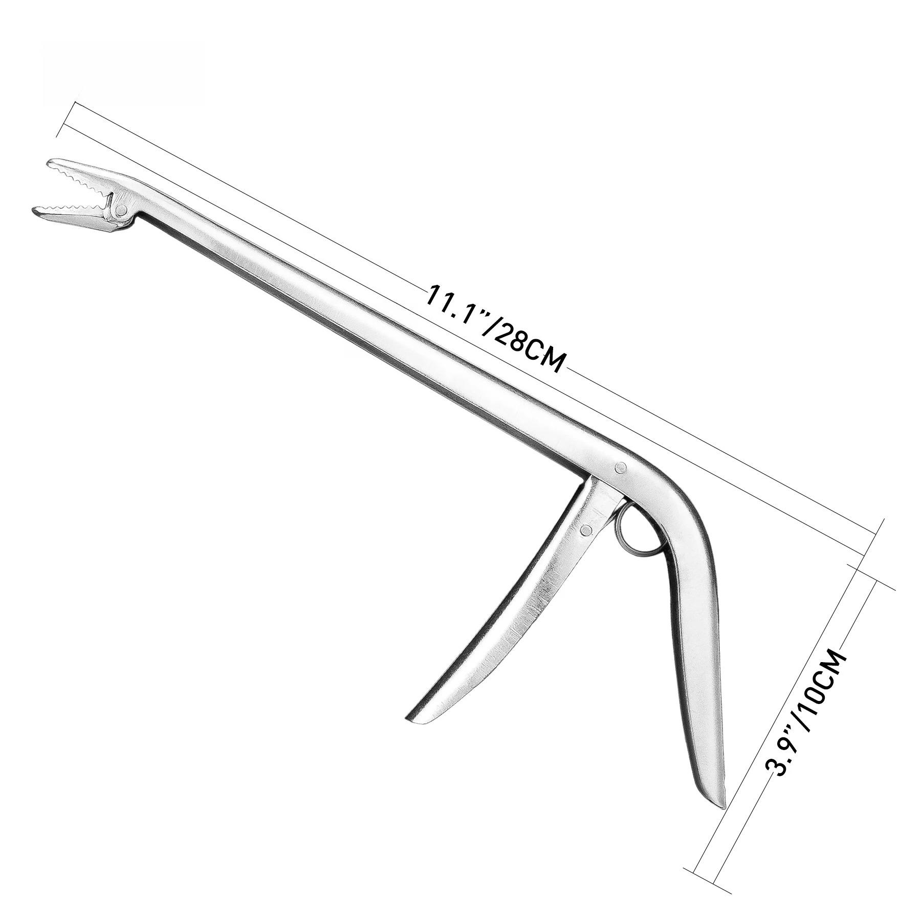 Рыболовный Нержавеющая Сталь Устройство для Снятия Крючка Рыбный Зажим Зажим Крючок Съемник Крючка Плоскогубцы Инструмент Снасть Прицеп