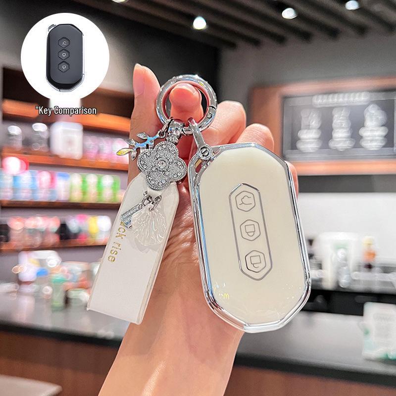 Herren Auto Schlüsselhülle für Wuling E5 Starlight, 730 Star Chaser und Star Cloud Jiachen Kaijie Modelle