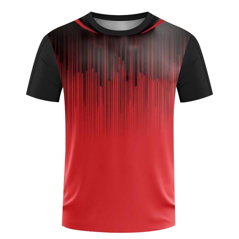 Men's and Women's Badminton T-shirts, Quick Drying Casual Clothing, Loose and Simple, Suitable for Outdoor, Indoor and Daily Sports, Novel In Summer