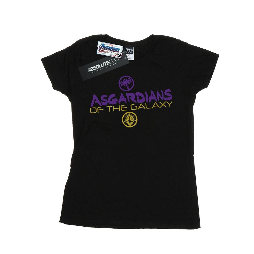 Marvel Womens/Ladies Avengers Endgame Asgardians Of The Galaxy Cotton T-Shirt