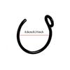 U Shaped Fake Nose Ring Hoop Septum Rings Stainless Steel Nose Piercing Fake Piercing Pircing Labret Garment Accessories