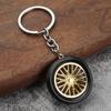 [Huxibai] Wheel Key Chain | Suitcase Pendant Tire Charm Decoration | Lightweight Car Lovers