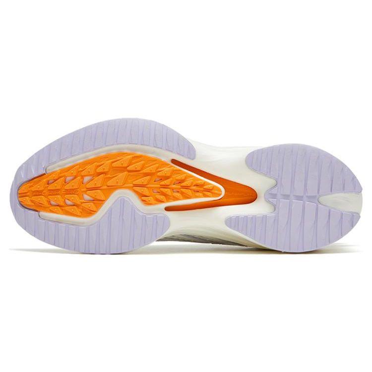 Anta Running Shoes Lightweight Durable Non-Slip Low-Top Women sneaker White Purple Yellow 122325585-4