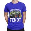 Fendt GerUnisex Tractoren fendttastick groen Nieuwigheid 100% Katoen T-shirt Fendt Tops T-shirts Voor Unisex