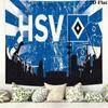 Hsv bilder Wall Tapestry Aesthetic Wall Hanging Printed Fabric Blanket Decorative Tapestries for Bedroom Living Room Home Decor