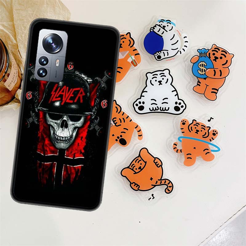 Slayer Heavy Metal Rock Band Phone Case For Xiaomi Poco X7 X6 M8 M7 M6 M4 M3 X4 Pro F7 Ultra M5S Mi 14 14T 15 15T 12T 10T Pro 12