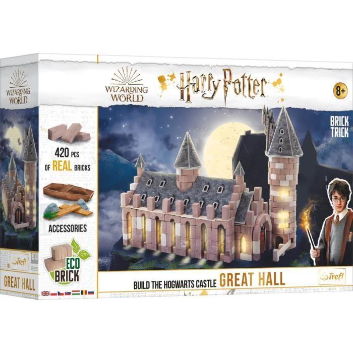 Puzzle 3D - TREFL - Harry Potter - Grande Salle - 420 briques de céramique