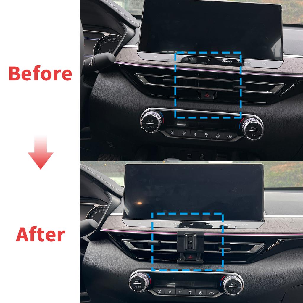 Car Mobile Phone Holder for Nissan ALTIMA Teana Altima L34 2019 2020 2025 GPS Bracket Navigation Stand Auto Accessories