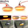 2pcs LED Turn Signal Side Marker Lights Blinker Lamp For Peugeot 307 206 407 107 607 Citroen C1 C2 C3 C5 C-Elysee SpacetourerTurn Signal 2