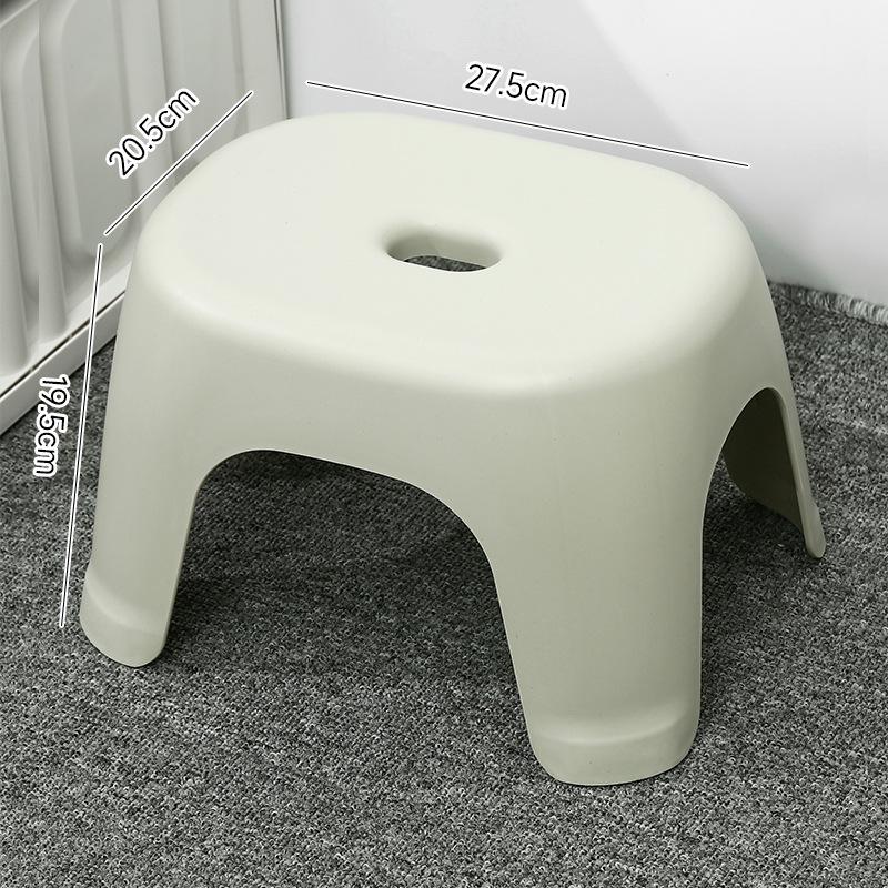 Kids' Cartoon Non-Slip Plastic Stool for Bathroom and Living Room