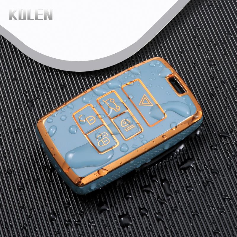 Tpu Car Remote Key Case Cover Shell For Land Rover Range Rover Evoque Discovery Sport Velar For Jaguar Xe E-Pace Xf Accessories