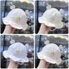 Adjustable Baby Hat Cartoon Sun Hat New Kids Fisherman Hat  for Infants 2-16 Months
