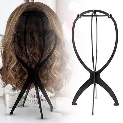 Support de Perruque Pliable en Plastique Portable Support d'Exposition pour Chapeaux Réglable Durable Modèle de Mode pour Salon de Coiffure Utilisation à Domicile