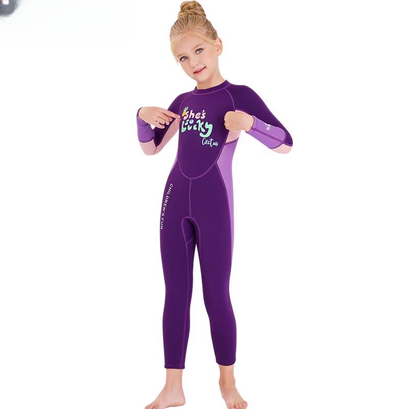Kids' Thermal Long-Sleeve Wetsuit