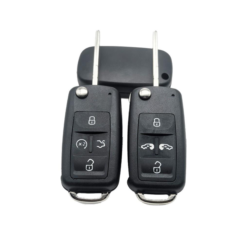 Volkswagen Sharan/SEAT Alhambra 4-Button Folding Key Shell