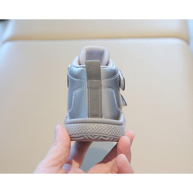 Children’s Sneakers, Spring Style, Boys’ Casual Skate Shoes, High-Top Girls’ Chunky Shoes, Soft-Soled Baby Flats