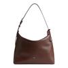 Geantă de umăr Mott Messenger MOTT 47 logo literă brand micro logo piele de vacă messenger dimensiune mare stil unisex model cuplu maro arțar