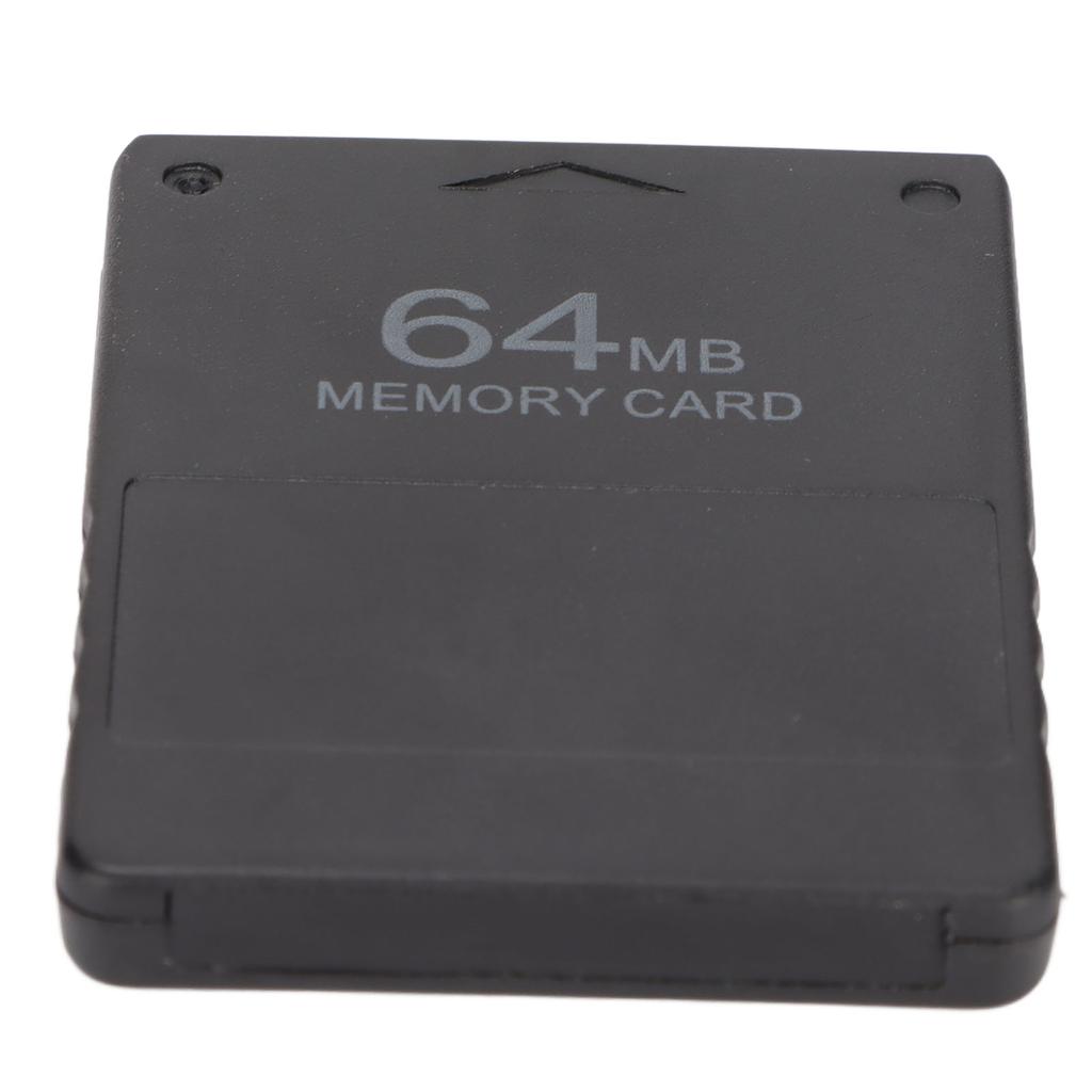 For PS2 Memory Card High Speed 64MB Memory Card Games Accessories Supports FMCB1.966 VersionBlack