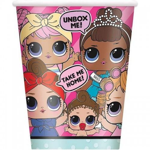 LOL Surprise Paper Characters Party Cup (Pack of 8)