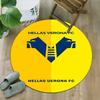 1pc Football Team (69) Print Round Carpet Chair Round Carpet Suitable for Bedroom Living Room Home Decorative Carpet