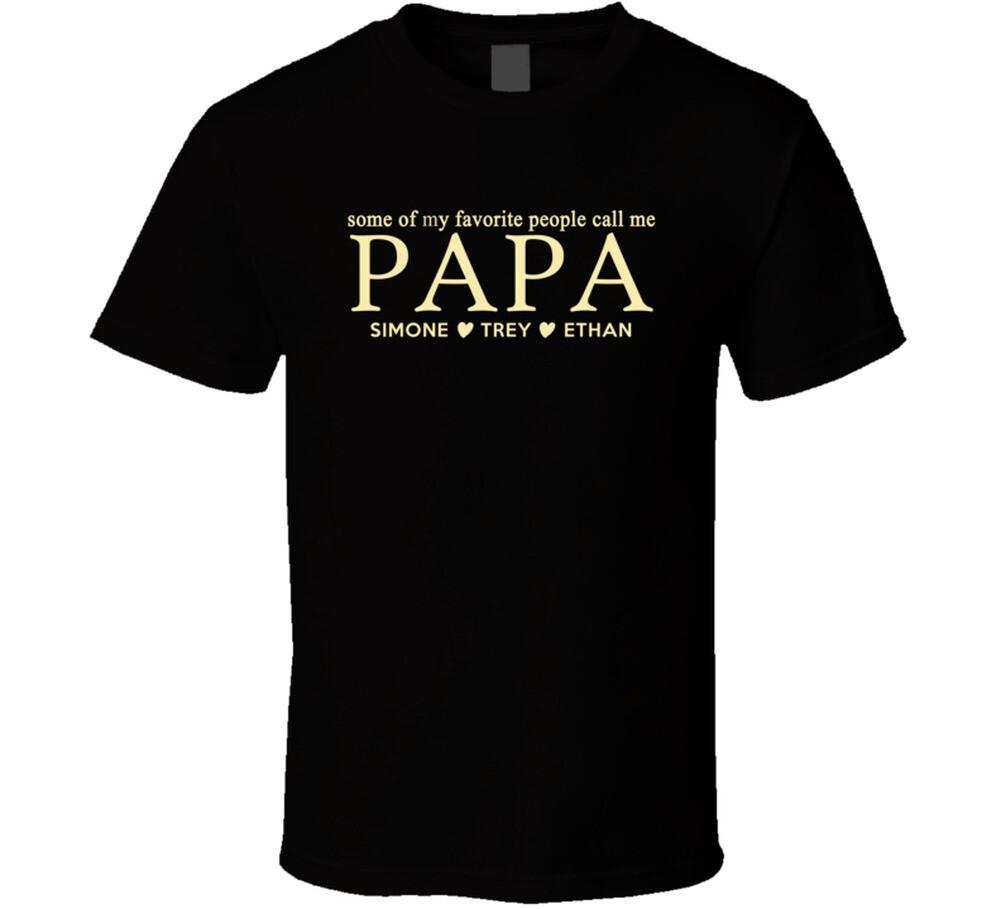 Papa for Denly T Shirt Mens Womens Tees Top 3XL