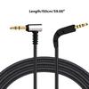 Gaming Headset Cable Replacement 3.5mm to 2.5mm Jack Audio Cable for Bowers & Wilkins P5 P7 P9 Headphone Audio Cord Wire