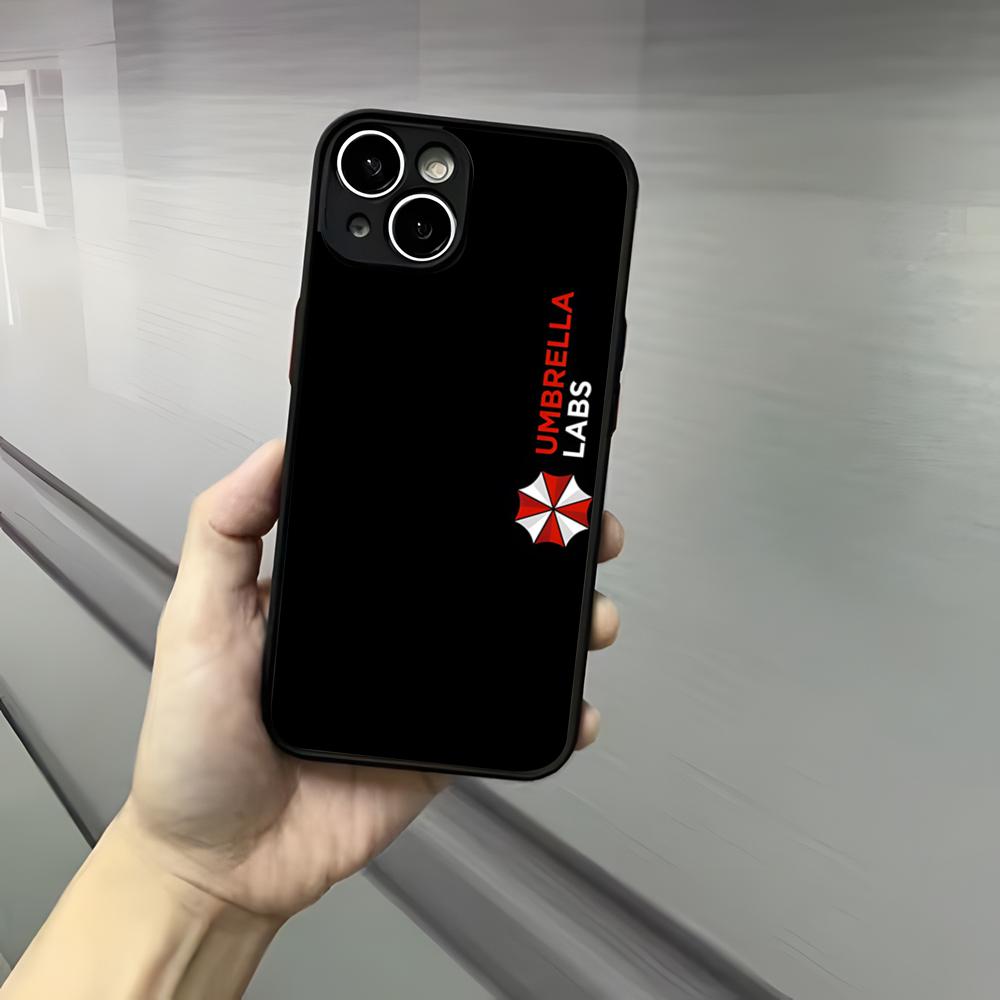 Game R-ResidentS EvilS Phone Case For Iphone 17 16 15 14 13 12 Pro Max Xr Air Plus Skin Feel Black Hard Shell Cover
