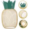 Pineapple Lamps Decorative Mesh Ceiling Light Shade Hollow-out Carved Lampshade for Home Hotel Restaurant