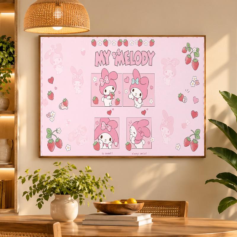 5D Diamond Painting My Melody DIY Full Drill Diamond Art Kit Home Decoration