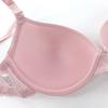 Rosa nahtloser Damen-BH, ungepolsterte Bügel-Unterwäsche, einfarbig, 70B, 75B, 80B, Körbchengröße, Dessous für Mädchen