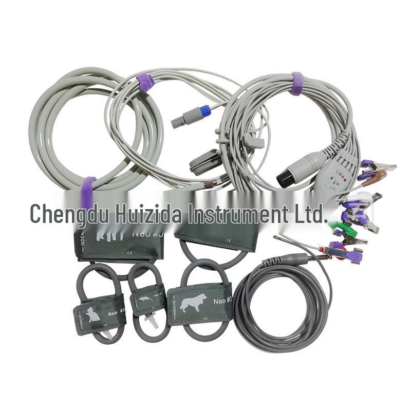 60cm Veterinary Pet Blood Pressure Monitor with TPU Nylon Non-Bladder Cuff