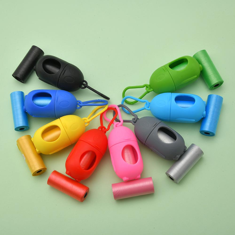 Penguin Pet Garbage Bag Dispenser Portable Cleaning Bag For Walking Dogs