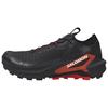 Men's Sneakers Trail Running Shoes Unisex Iron Gray/Black/Fire Red