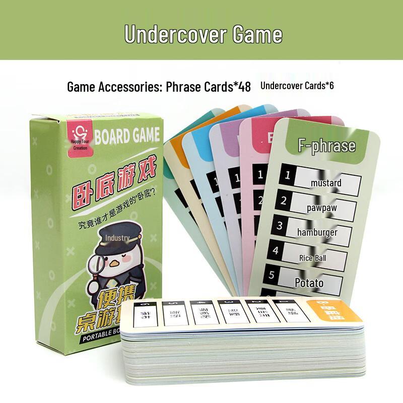 iosn Werewolf Family Card Game Set