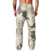 Men's Loose Fit Wide Leg Jogger Pants with Pockets, Printed Sweatpants for Workout and Casual Wear