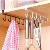 Hanging Rack Holder Hook Organizer Cup Towel Storage For Cupboard Kitchen Cabinet