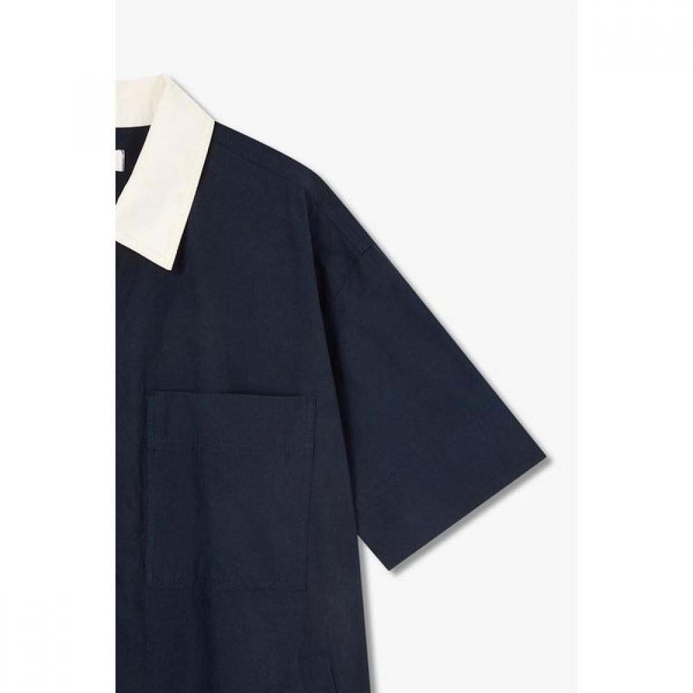 Studio Tomboy Color Block Point Pullover Dress  9175241982 