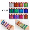 12 Farben Kosmetischer Glänzender Pailletten Grober Glitzer Chamäleon Gesicht Körper Gel Glitzer Bühnen Make-up Freundlich Für Kinder