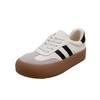 Sports and Leisure Board Shoes 2025 Spring and Autumn Forrest Gump Women's College Style Retro Classic Heightening Sports Little White Shoes