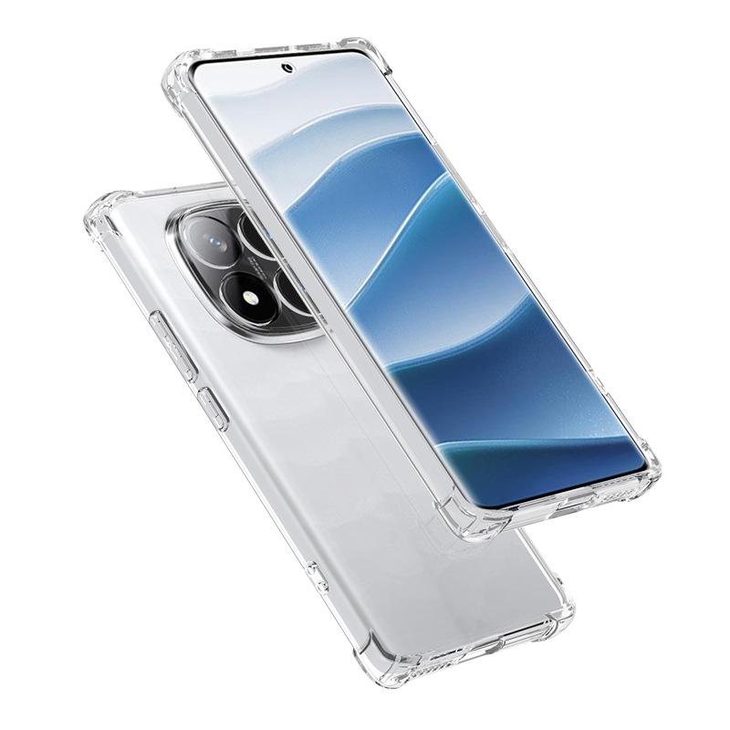 Applicable to Redmi K90 Max mobile phone case high definition transparent all-inclusive anti-drop Redmi 15A 5G silicone TPU soft case