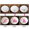 Magische Sakura-Tasse, japanische Kalttemperatur-Farbwechsel-Teetasse, Blumen-Display-Teetasse, Keramik-Kung-Fu-Teeschale, kühle Tassen