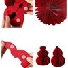 Housewarming Prosperity Gourd: Three-Dimensional Home Ornament for Living Room Tabletop
