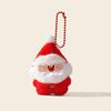Christmas Plush Santa Claus Wreaths Snowman Stockings Reindeer Decorations Christmas Tree Ornaments, Small Dolls