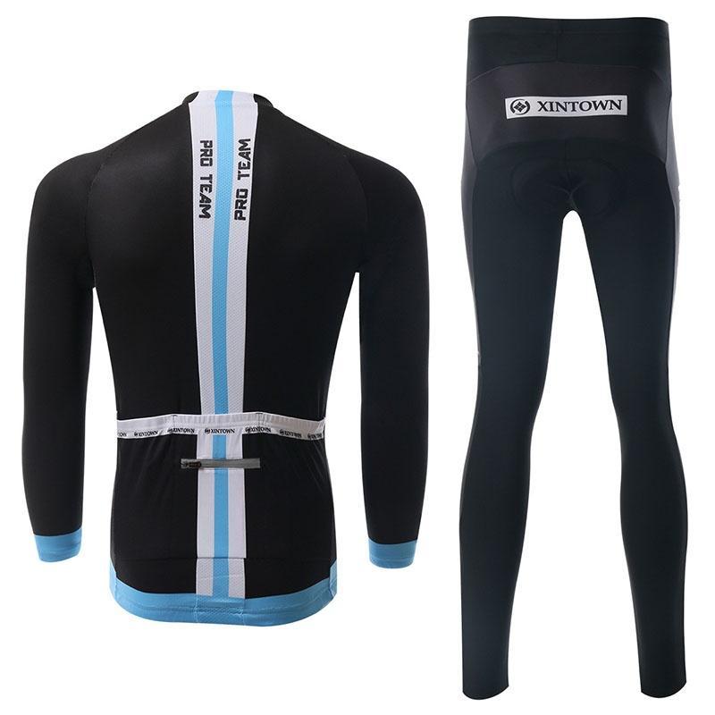 Spring Autumn Riding Bicycle Cycling Clothing Set Sport Cycling Jerseys Men Quick Dry Bicycle Clothes Suits