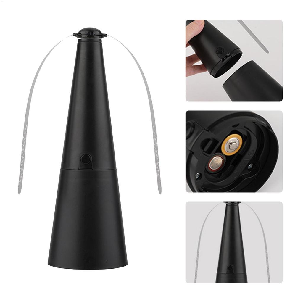 Portable Fly Fans for Table Fly Destroyer Keep Flies Bugs Away From Food Outdoor Kitchen Fly Repellent Fan for Restaurant