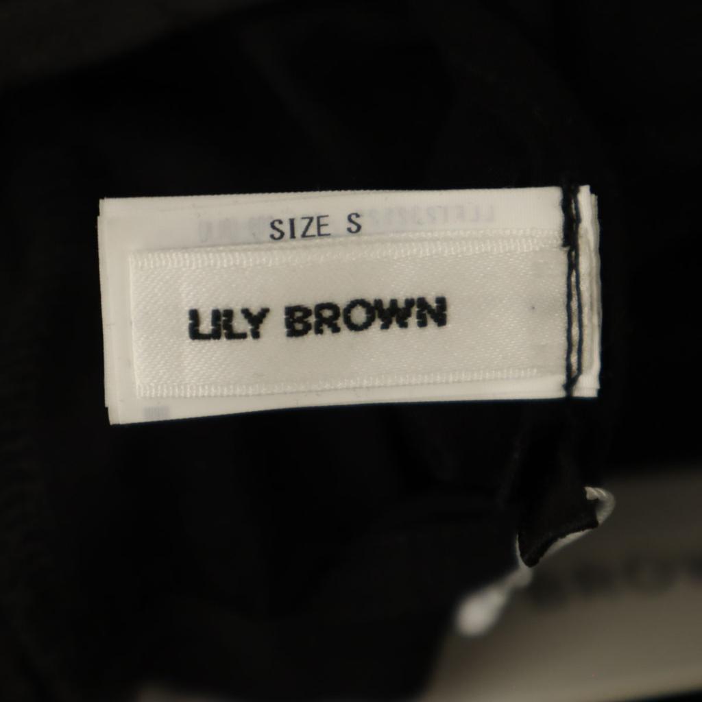 Unused Lily Brown Lace Pattern Corset Style Bustier S Black Women Used