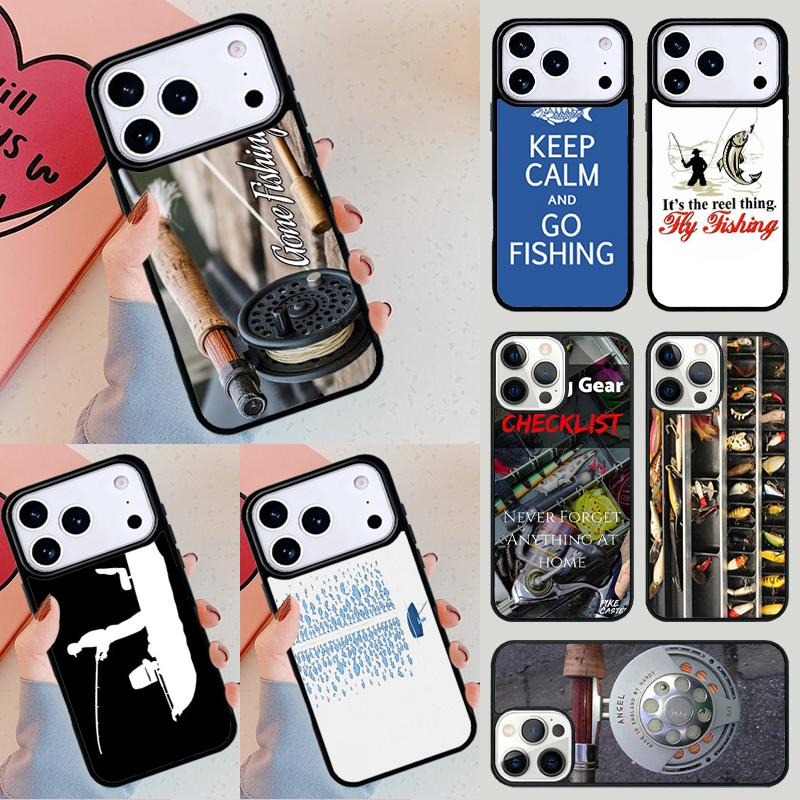 Fishing Lake Sunset soft Phone Case For iPhone 17 Air 14 15 13 12 Max Cover For Apple 14 15 16 16e 11 Pro Max Plus Coque
